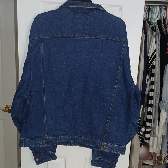 Men's Vintage Rustler Denim Jacket - Picture 3 of 5